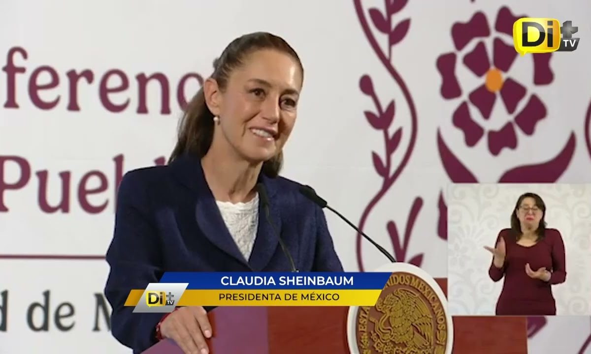 SHEINBAUM MINIMIZA EL INCIDENTE DEL DOMINGO