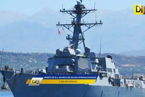 Barco Norteamericano en el Golfo de Mexico
