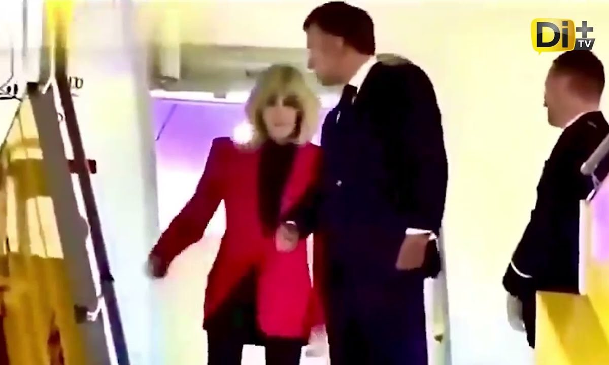 PRESIDENTE MACRON RECIBE CACHETADA DE SU ESPOSA