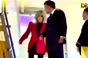 PRESIDENTE MACRON RECIBE CACHETADA DE SU ESPOSA