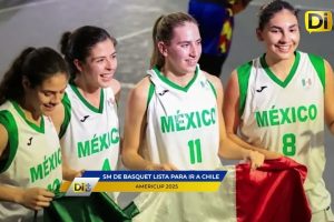 La selección de basquetbol femenil viaja a chile
