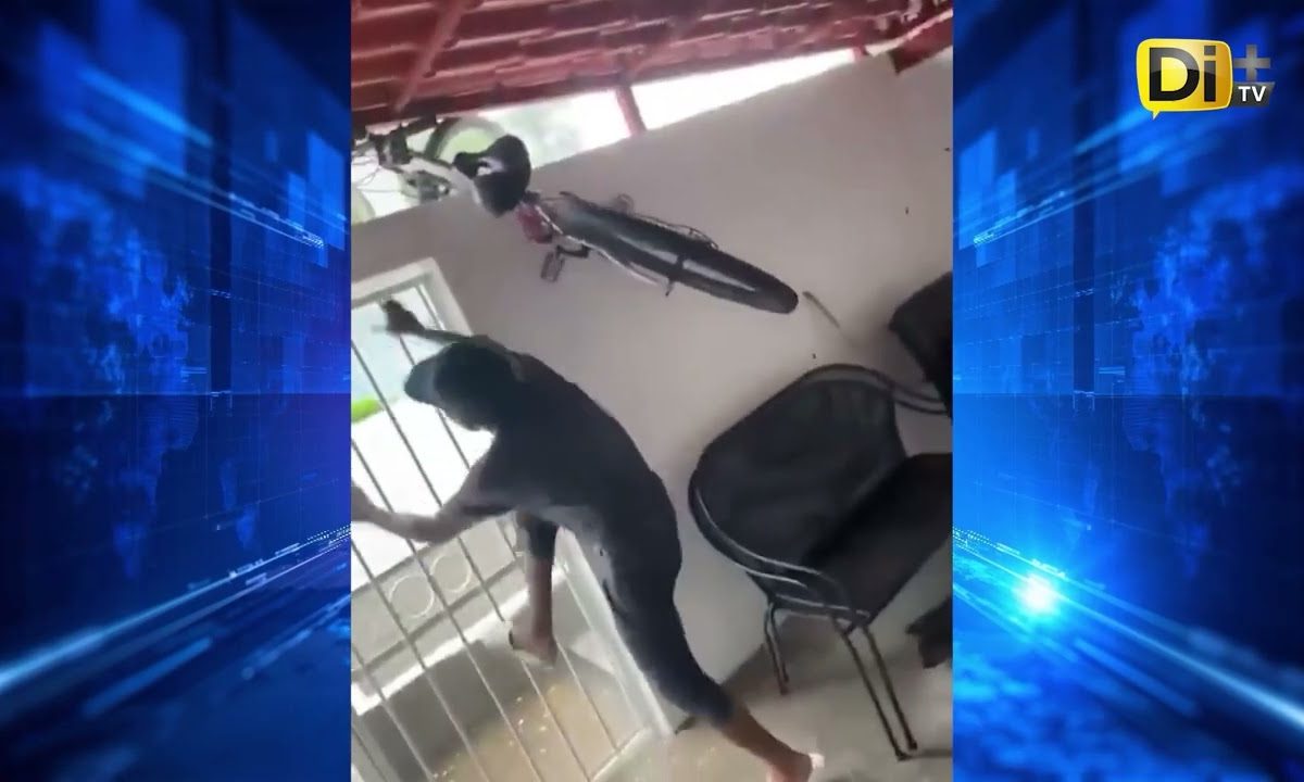 ¡NI EL AGUACERO LO DETUVO! INTENTA ROB4R BICI EN VERACRUZ 🐀