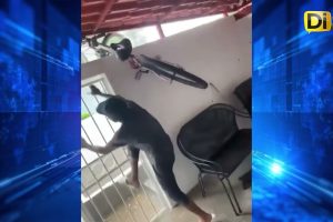 ¡NI EL AGUACERO LO DETUVO! INTENTA ROB4R BICI EN VERACRUZ 🐀