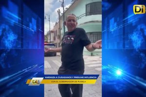 EMPRESARIO SE PONE ALTANERO CON VECINOS