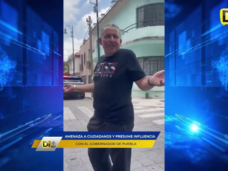 EMPRESARIO SE PONE ALTANERO CON VECINOS
