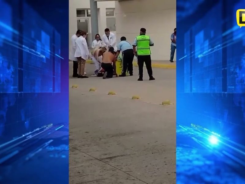 DA A LUZ EN EL ESTACIONAMIENTO DE HOSPITAL