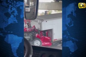 CAMIONETA PIERDE EL CONTROL Y SE IMPACTA CONTRA PILAR DE LA AUTOPISTA MÉXICO – PUEBLA