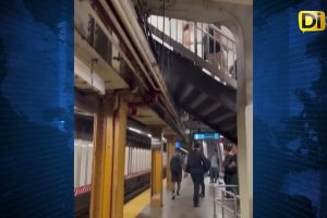 COLAPSA METRO DE NUEVA YORK TRAS INTENSA LLUVIA