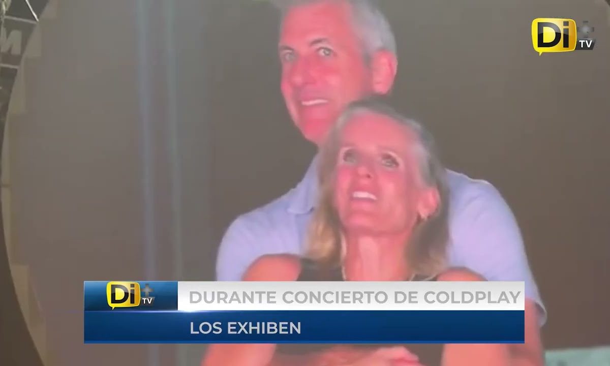 EN CONCIERTO DE COLDPLAY, ¡LOS CACHAN EN “KISSCAM” Y AMBOS ESTÁN CASADOS!