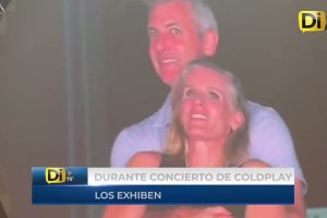 EN CONCIERTO DE COLDPLAY, ¡LOS CACHAN EN “KISSCAM” Y AMBOS ESTÁN CASADOS!