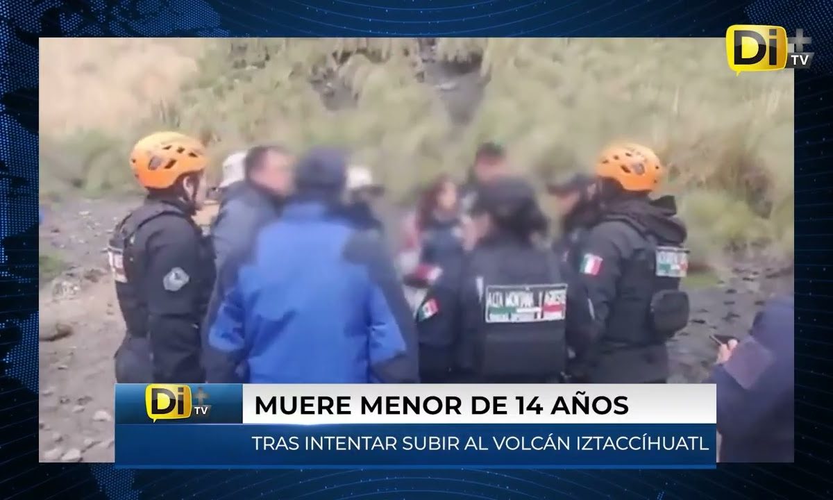 ADOLESCENTE MU3R3 AL INTENTAR SUBIR AL IZTACCÍHUATL