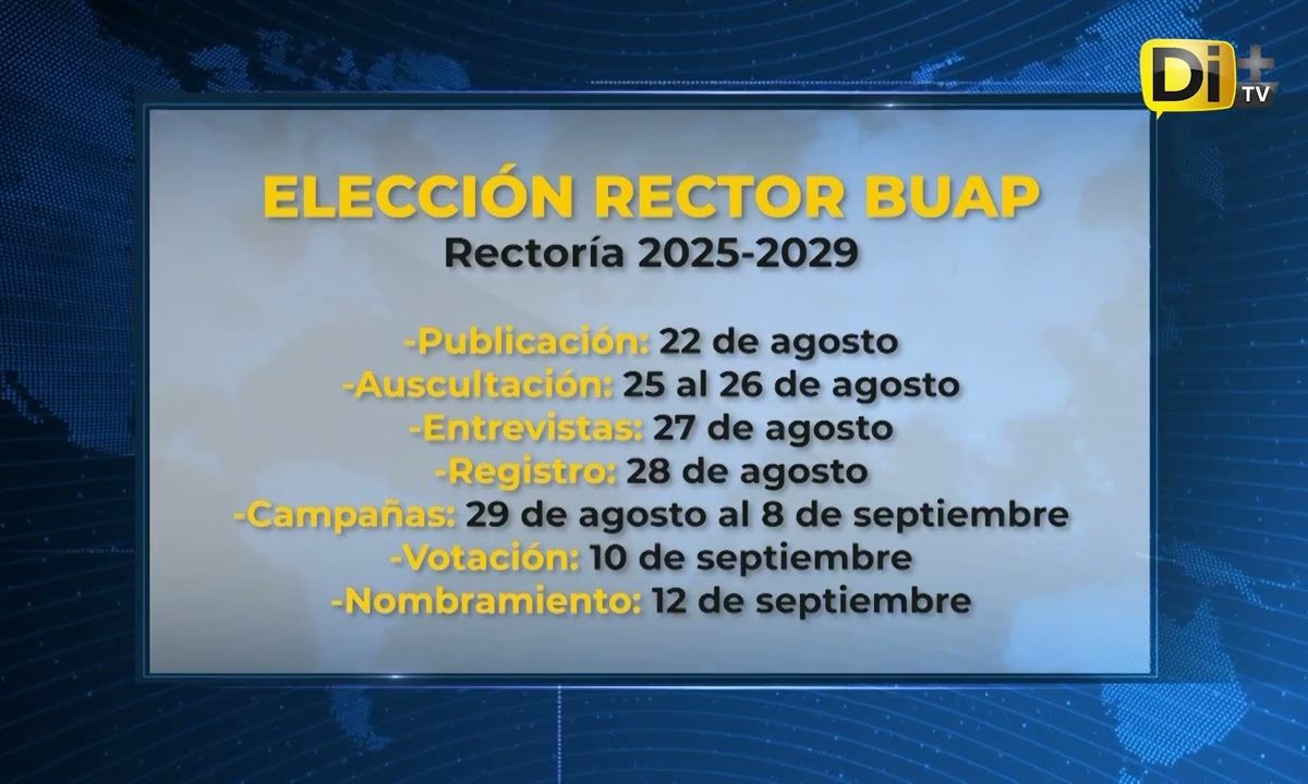 PRÓXIMO RECTOR O RECTORA SE CONOCERÁ EL 12 DE SEPTIEMBRE
