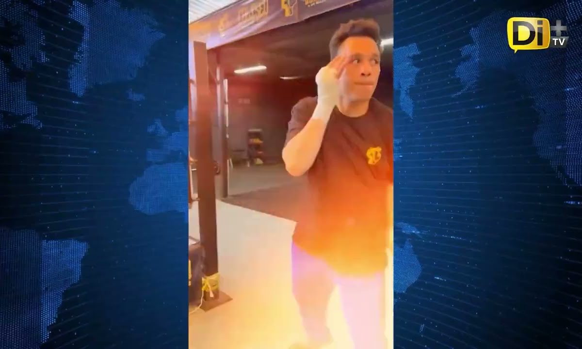 ENTRENANDO Y EN LIBERTAD REAPARECE JULIO CÉSAR CHÁVEZ JR.