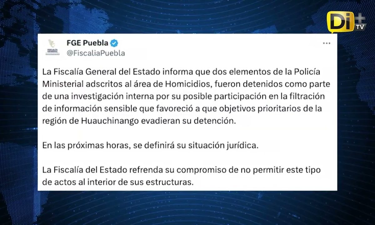 DETIENEN A ELEMENTOS DE LA FISCALÍA POR COLABORAR CON DELINCUENTES