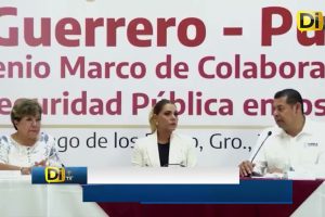 FIRMAN GOBERNADORES CONVENIO PARA GARANTIZAR SEGURIDAD EN PUEBLA Y GUERRERO