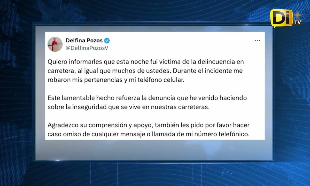 DENUNCIA DIPUTADA DEL PRI ASALTO EN CARRETERA DE PUEBLA