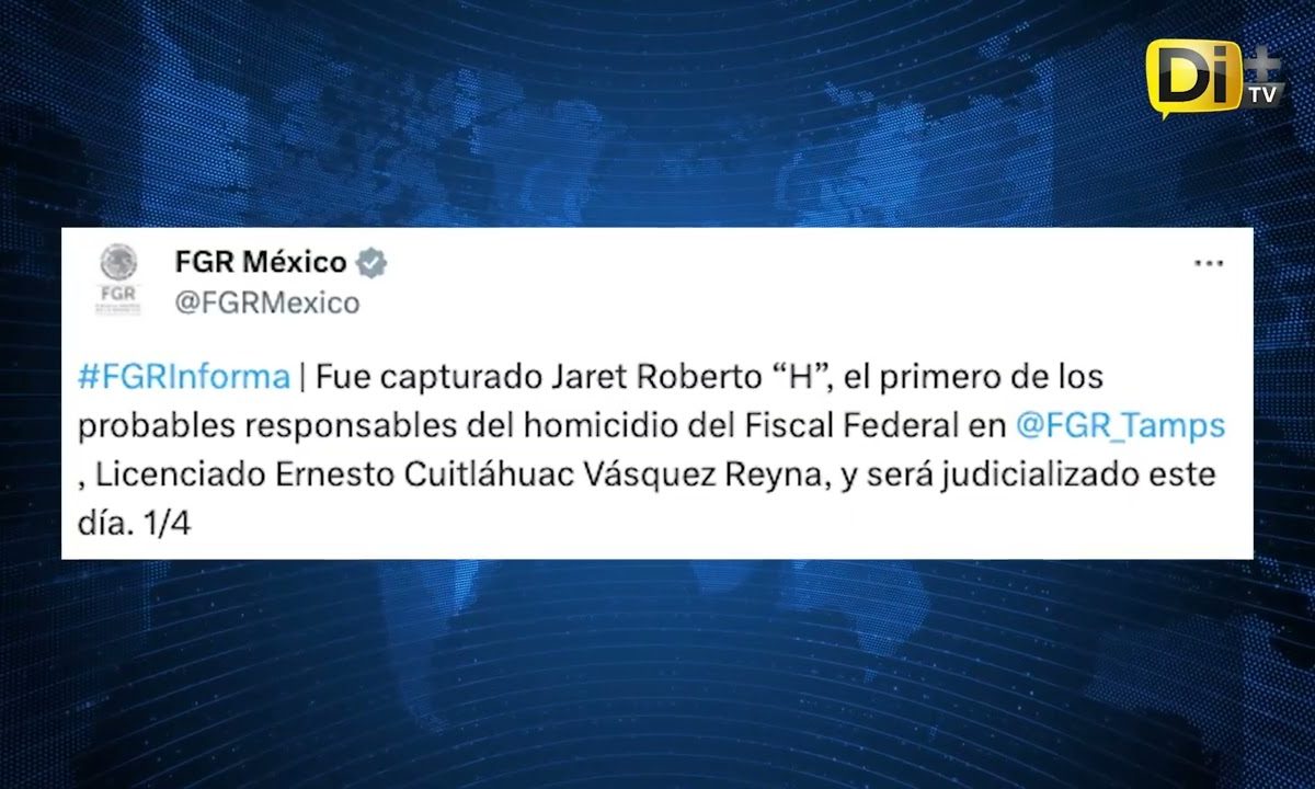 CAE EL PRIMER IMPLICADO EN AS3S1NATO DE FUNCIONARIO EN TAMAULIPAS