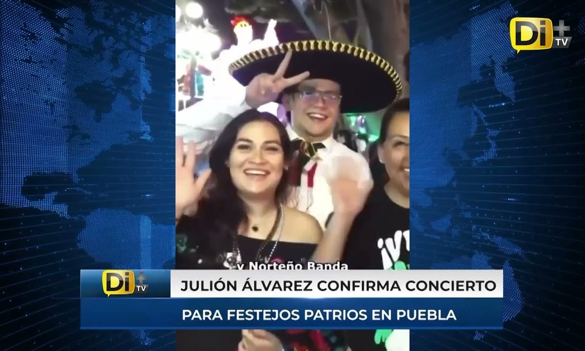 ¡CONFIRMADO! JULIÓN ÁLVAREZ OFRECERÁ CONCIERTO EN PUEBLA EL 15 DE SEPTIEMBRE