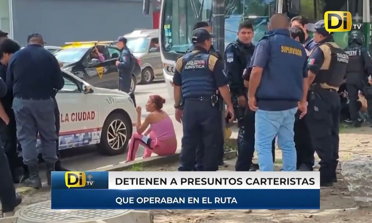 DETIENEN A MUJERES CARTERISTAS QUE OPERABAN EN EL RUTA