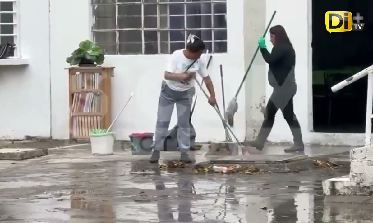 ESCUELAS SIN CLASES TRAS INTENSAS LLUVIAS ⛈️; AUTORIDADES HACEN RECUENTO DE DAÑOS