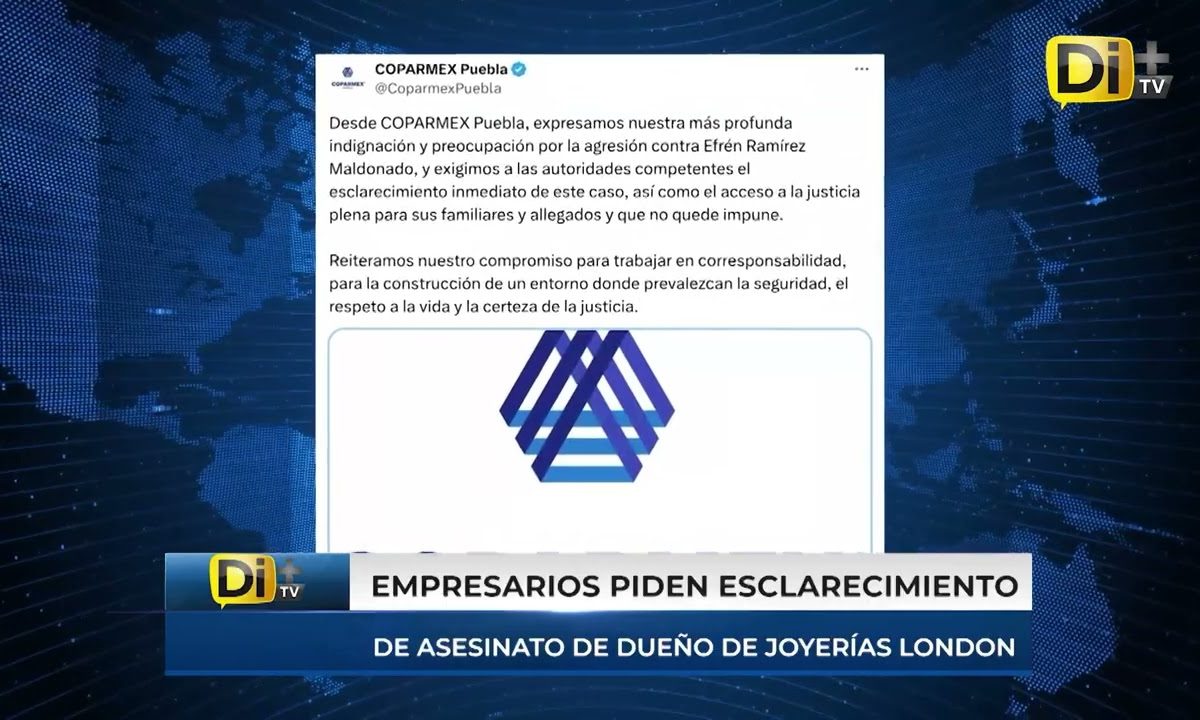 EMPRESARIOS EXIGEN JUSTICIA TRAS AS3S1NATO DE DUEÑO DE JOYERÍAS LONDON