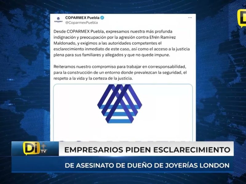 EMPRESARIOS EXIGEN JUSTICIA TRAS AS3S1NATO DE DUEÑO DE JOYERÍAS LONDON