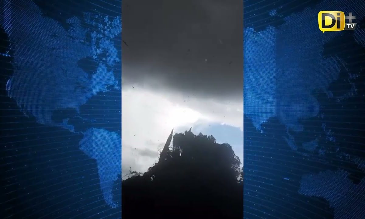 ¡VAYA SUSTO! UN TORNADO CAUSÓ PÁNICO EN SAN CRISTÓBAL DE LAS CASAS