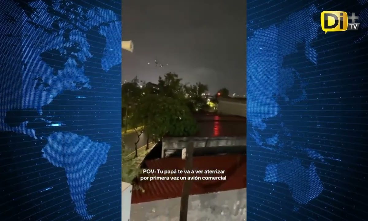 PAPÁ PRESUME A SU HIJA PILOTO EN SU PRIMER ATERRIZAJE EN CDMX