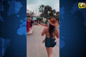 DESARMA TURISTA A POLICÍA Y LANZA DISPAROS AL AIRE EN JALISCO