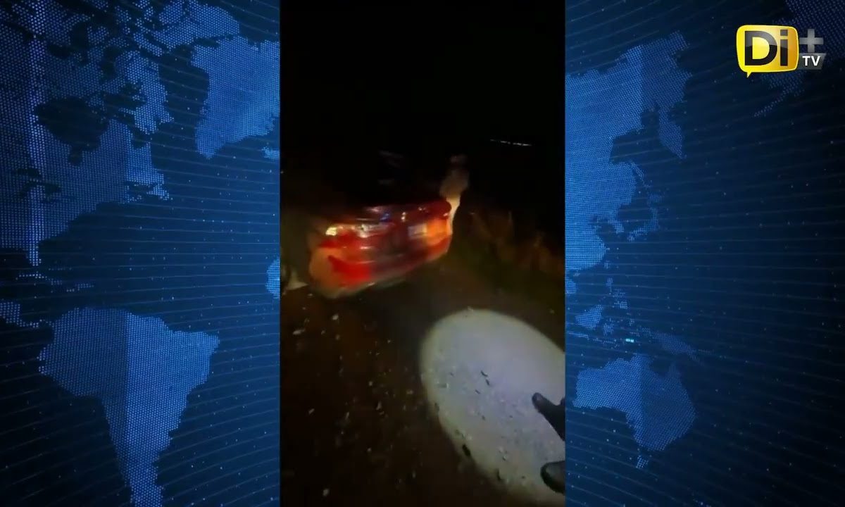 REPORTERO TRANSMITE “EN VIVO” ACCIDENTE DE SU FAMILIA