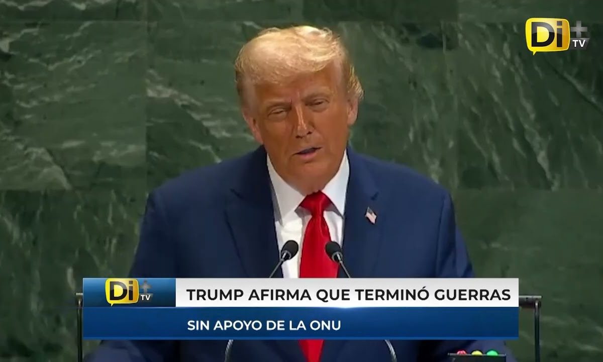 ARREMETE TRUMP CONTRA LA ONU Y DICE QUE HA TERMINADO CON SIETE GUERRAS