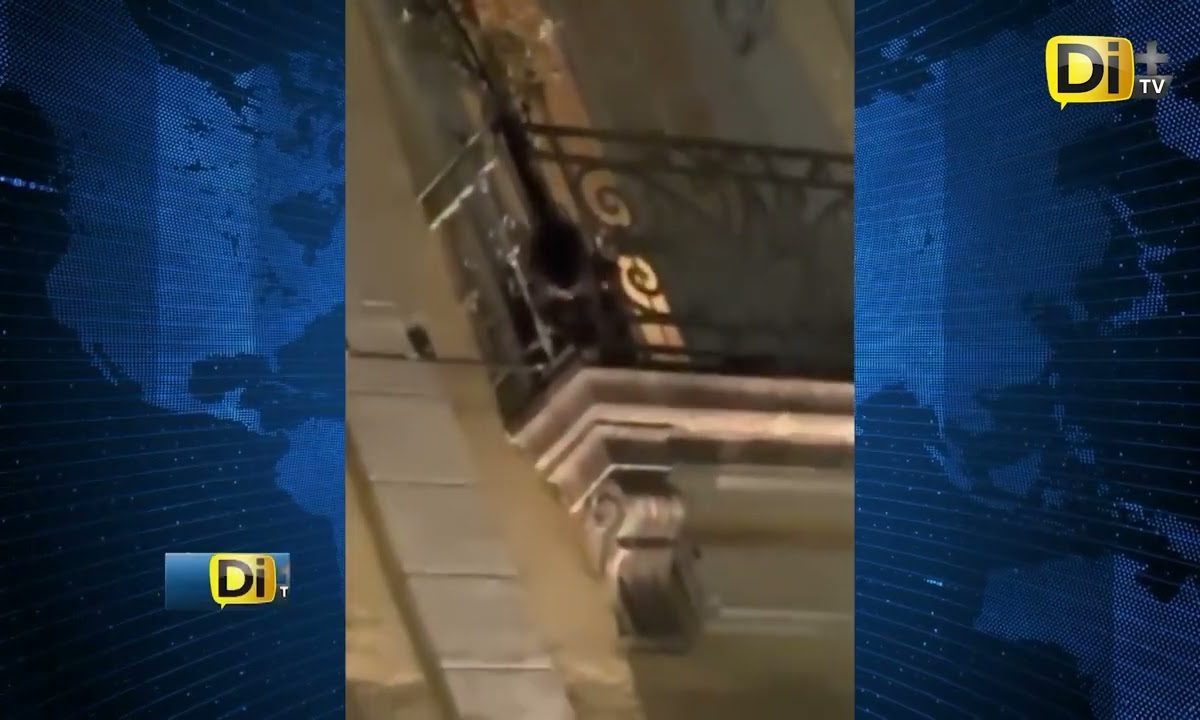 CAPTAN MONO ARAÑA EN BALCONES DEL ZÓCALO DE PUEBLA