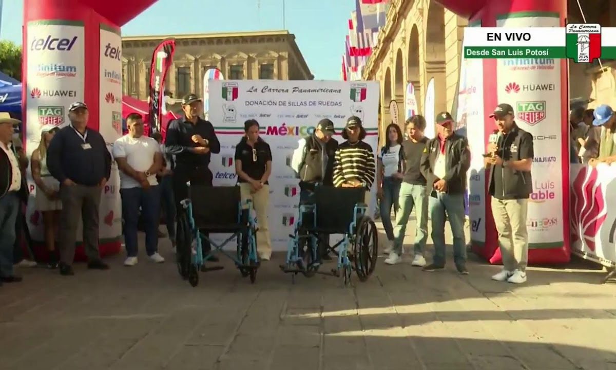 CARRERA PANAMERICANA 2025 Llegada de la Etapa 7 GUANAJUATO – SAN LUIS POTOSÍ