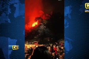ESPECTÁCULO DE DRONES Y FUEGOS ARTIFICIALES TERMINA EN INCENDIO