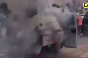 ¡SE SALVA DE MILAGRO! ESTUVO A PUNTO DE MORIR POR EXPLOSIÓN EN OAXACA