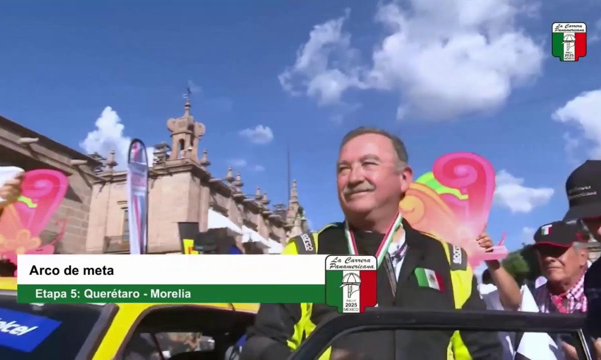 CARRERA PANAMERICANA 2025 Resumen de la Etapa 5 QUERÉTARO- MORELIA