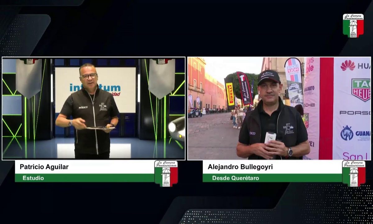 CARRERA PANAMERICANA 2025 Llegada de la Etapa 4 CDMX – QUERÉTARO