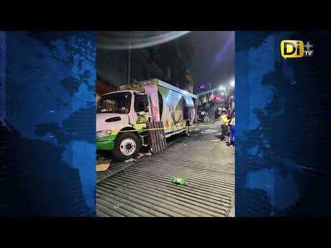 ¿LO VISTE? CAMIÓN OCASIONA APARATOSO ACCIDENTE EN LA “BAJADA DEL DIABLO”