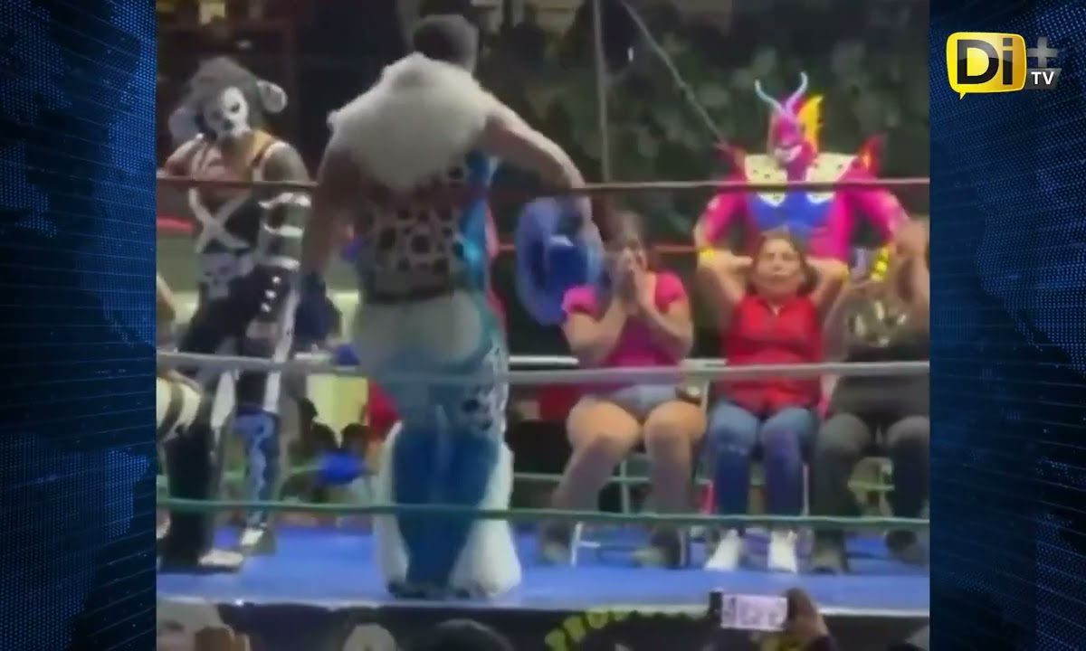 CAUSA POLÉMICA ESPECTÁCULO DE LUCHADORES DONDE HACEN BAILES A MUJERES
