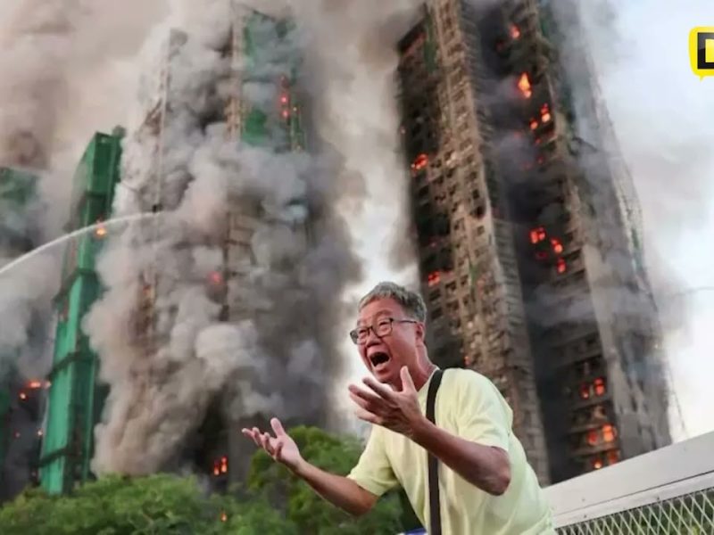 TR4G3D14 Y CAOS EN HONG KONG: ¡MASIVO INCENDIO EN RASCACIELOS!