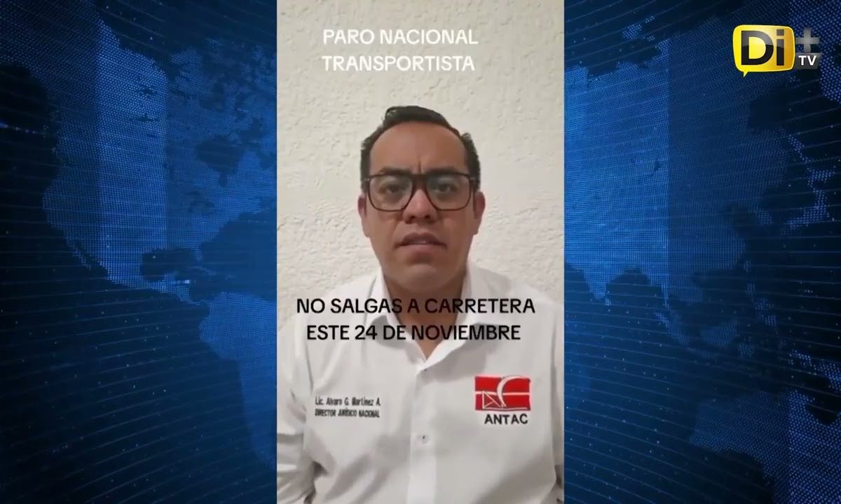 ¡ATENCIÓN! PARO NACIONAL DE TRANSPORTISTAS EN PUERTA