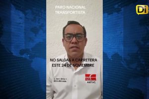 ¡ATENCIÓN! PARO NACIONAL DE TRANSPORTISTAS EN PUERTA