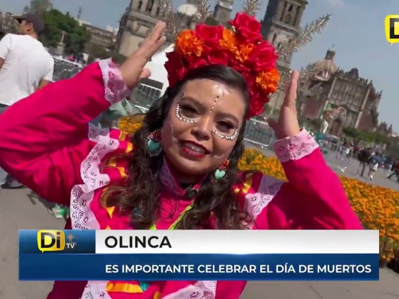 OFRENDA MONUMENTAL A LOS DIOSES EN ZÓCALO DE CDMX