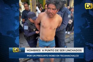 INTENTAN L1NCH4R A DOS HOMBRES EN TECAMACHALCO; A UNO LO D3SNUD4N