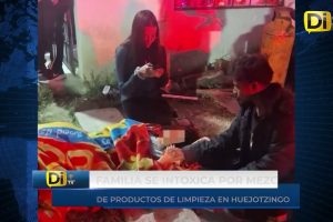 FAMILIA TERMINA INTOXICADA POR LIMPIAR SU CASA EN HUEJOTZINGO