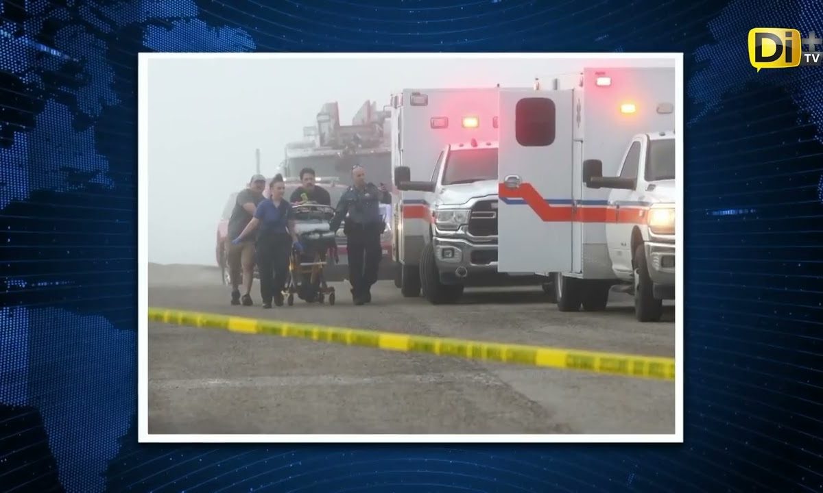 IDENTIFICAN A F4LL3C1D0S TRAS DESPLOME DE AVIONETA DE LA MARINA EN TEXAS