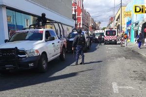 DOS ACCIDENTES EN MENOS DE UNA HORA EN CENTRO DE PUEBLA