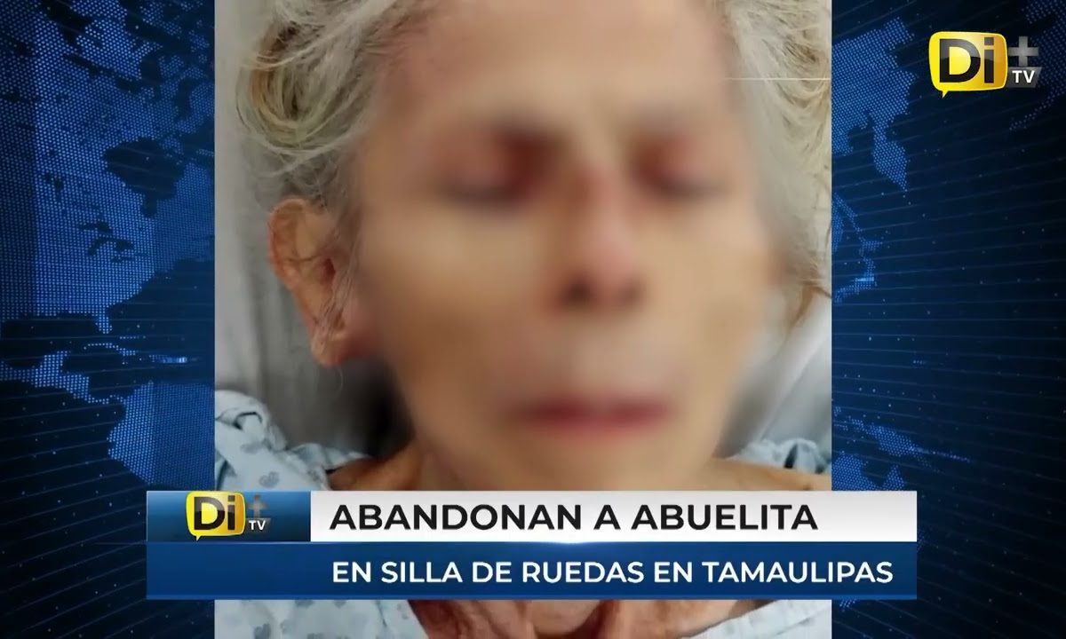 INDIGNACIÓN EN TAMAULIPAS: ABANDONAN A ABUELITA EN PLENA CARRETERA