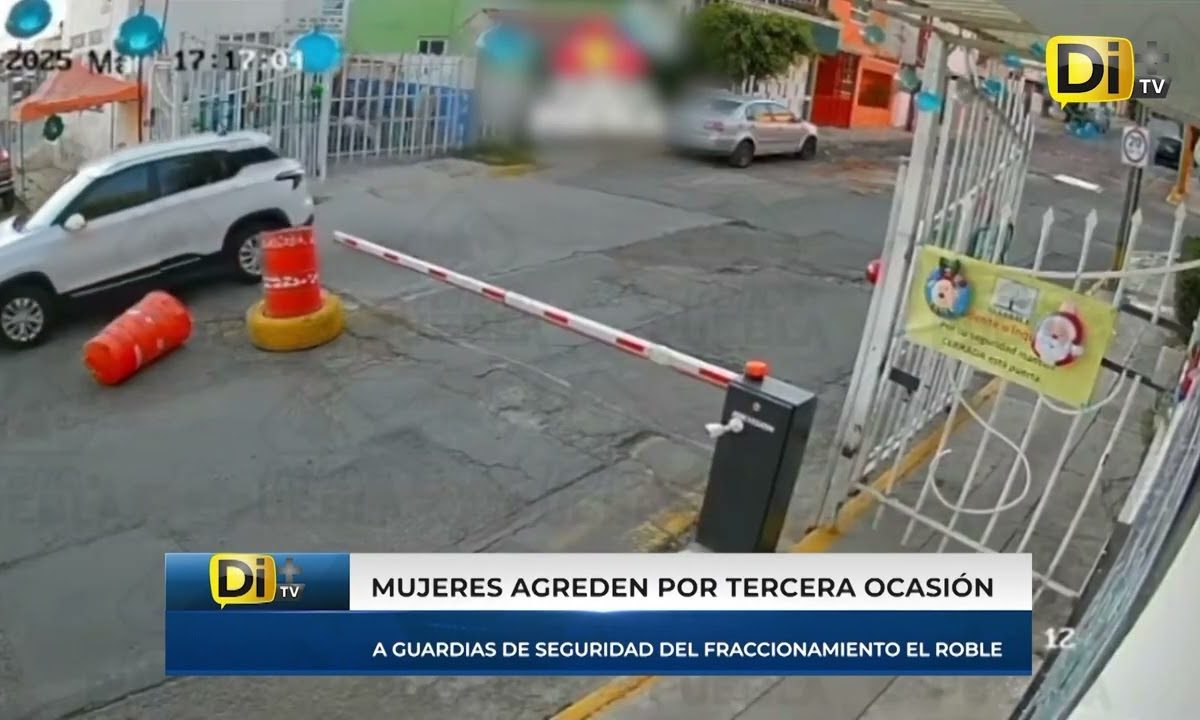 AGREDEN A GUARDIAS POR NEGARLES EL PASO POR NO PAGAR A TIEMPO