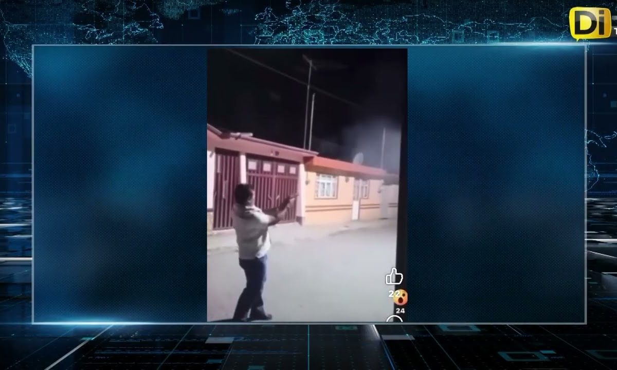 HOMBRE LANZA B4L4Z0S AL AIRE EN TECAMACHALCO